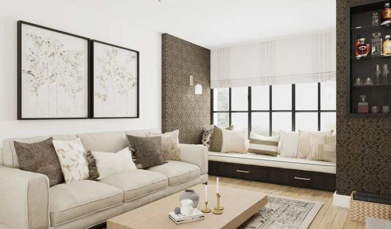 3 tips for upgrading the living room: architecture and interior design