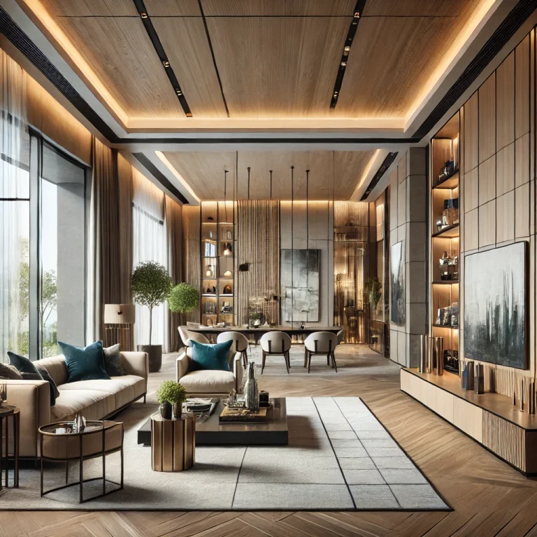 Interior design trends for 2024: make private homes luxurious and spectacular